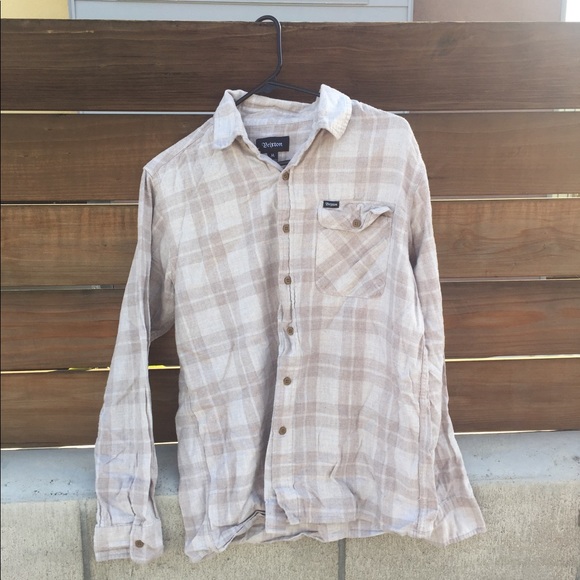 Men's Medium Brixton Flannel - Picture 1 of 1